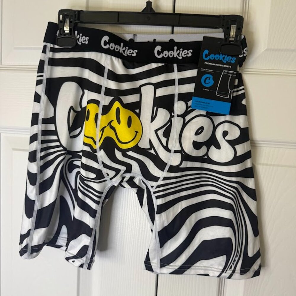 Cookies  Zebra Premium Men's Boxer Briefs Underwear